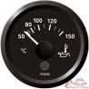 Medidor de temperatura do óleo 0-150 ° C diam 52 mm fundo preto VDO