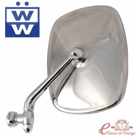 Retrovisor exterior en inox polit esquerra 8 / 67-4 / 79 Wolfsburg West