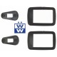 Conjunto de 4 vedações para maçanetas de porta 8/65-7/67 Wolfsburg West