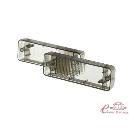 Verres de clignotants, noirs, pour Golf MK1 Cabriolet (à partir de 02/88)
