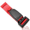Extensión de cinturón roja con hebilla solo para cinturones SECURON (largo: 40 cm)