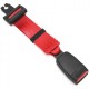 Extensión de cinturón roja con hebilla solo para cinturones SECURON (largo: 40 cm)