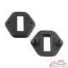 Set de 2 joints hexagonaux d'arrêt de porte 52-57 WCM