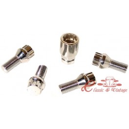 Set de 4 tornillos conicos anti-robo (14x1,5)