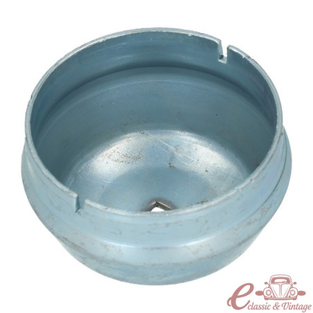 Cache-moyeu gauche sur tambour T2 50-7/63 avec trou de câble de compteur