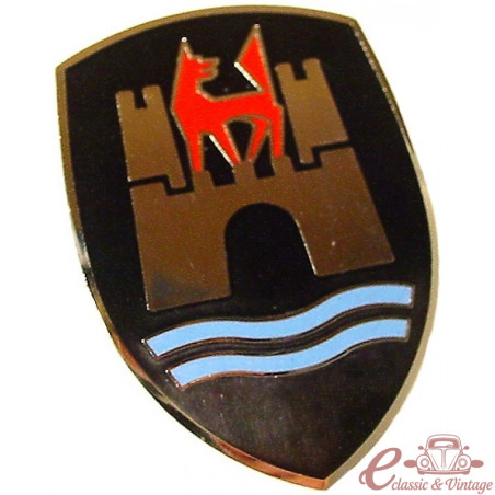 écusson capot WOLFSBURG 8/59-7/62