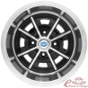 Jante SPRINT STAR preta e polida 8 x 15" em 4 x 130 (ET -18)