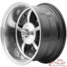 Jante SPRINT STAR preta e polida 8 x 15" em 5 x 205 (ET -18)