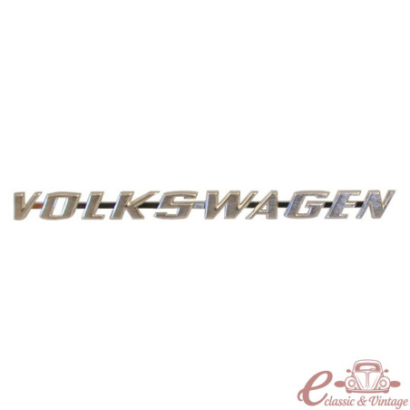 Emblema cromat "VOLKSWAGEN" 8/67-7/74