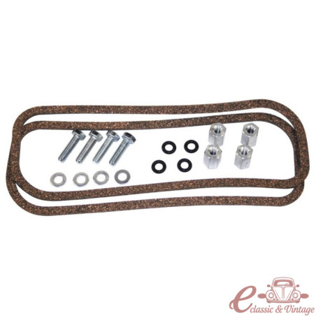 set de 2 caches culbuteurs alu siglés EMPI pour moteur T4