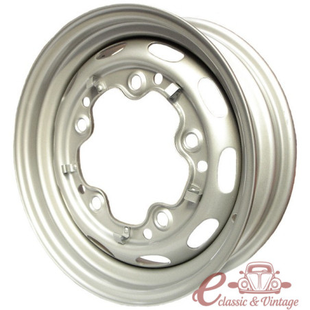 Llanta tipus 356 en gris 4,5x15 "5 x 205 (ET 25)