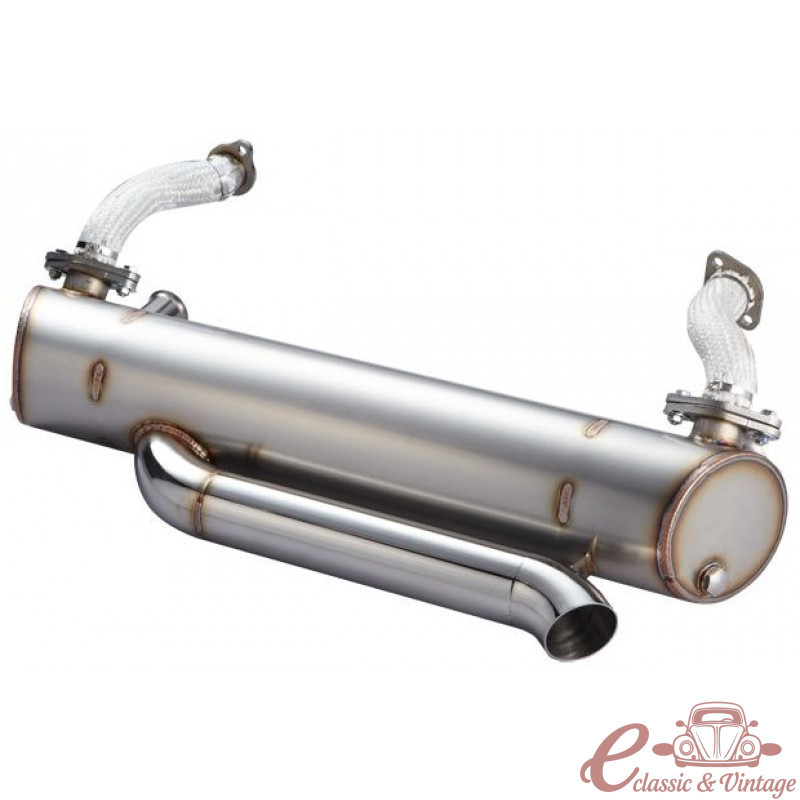 échappement Vintage Speed avec préchauffage SPORT MUFLER pour T2 68-79 abaissé