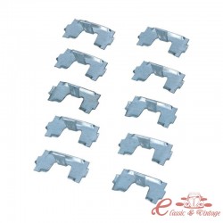 Clips (10) per motllures d'estreps 18mm