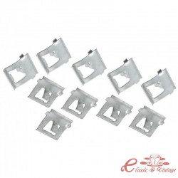 Clips (10) per motllures d'estreps 33mm