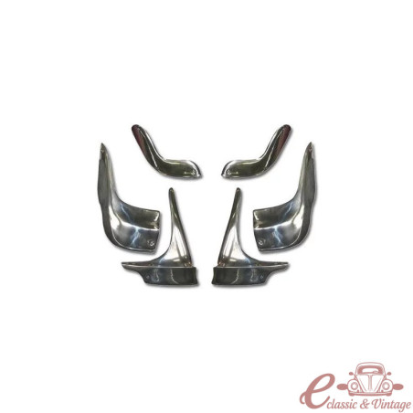 Kit de garniture d'aile complet 6 pièces