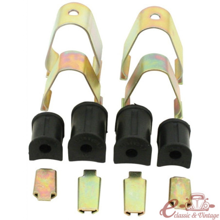 set de 4 silentblocs de barre stabilisatrice pour train avant à rotules