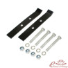 Pára-choque dianteiro de buggy de tubo duplo cromado para trem para pivôs