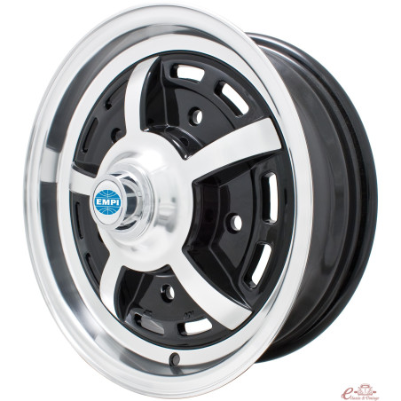 SPRINT STAR preto e roda polida 5x15 "5 x 205 (ET 20)
