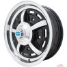 SPRINT STAR preto e roda polida 5x15 "5 x 205 (ET 20)