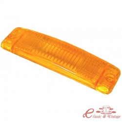 Pare-chocs en plastique orange clignotant (avec marquage CE)