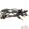 Juego de cables de bujía BREMI (calidad superior)