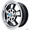 RIVIERA preto e aro polido 5,5x15 "4 x 130 (ET 17)