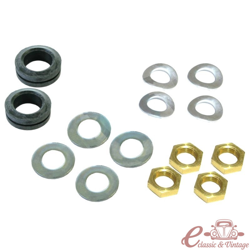 Installation kit for 2 wiper axles for beetle Standard 70-77, beetle 1302 71-72 and T2 68-79