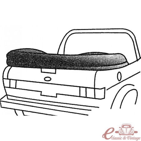 Capots en vinyle noir 82-93