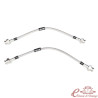 Conjunto de 2 mangueiras de travão dianteiras reforçadas GOODRIDGE para T1 1302-1303