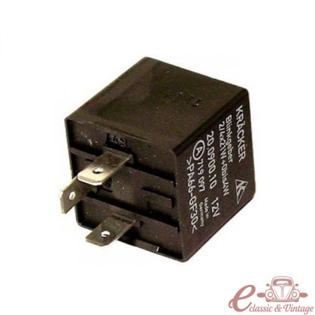 Relé de intermitència 12Volts (3 pols)