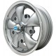 EMPI 5 raios prata / roda polida 5,5 x 15 "5 x 205 (ET 20)