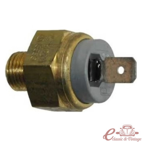 Sensor de temperatura de l'aigua amb 1 terminal gris (104 °C) a la canonada d'aigua T25 -7/87 amb bomba d'aigua addicional