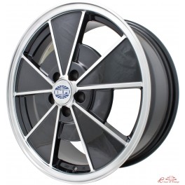 BRM preto e roda polida para New Beetle 5 x 100 7x17 '' (ET 40)