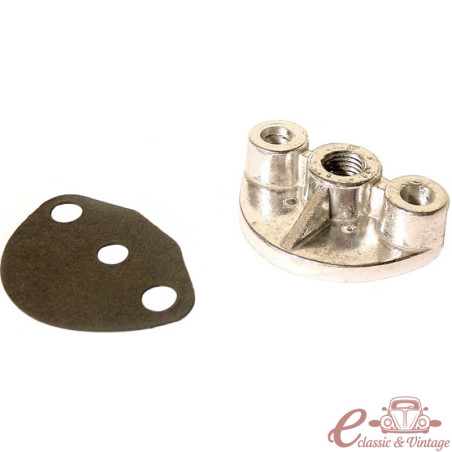 Placa da bomba de gasolina