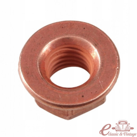 Porca de exaustão de cobre de 12 mm x 8 mm