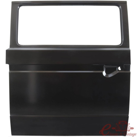 Porte coulissante droite version vitrée T25 8/84-7/92