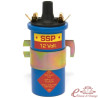 Bobine bleue d'allumage 12 V SSP isolation en bakélite ( 3 Ohms)