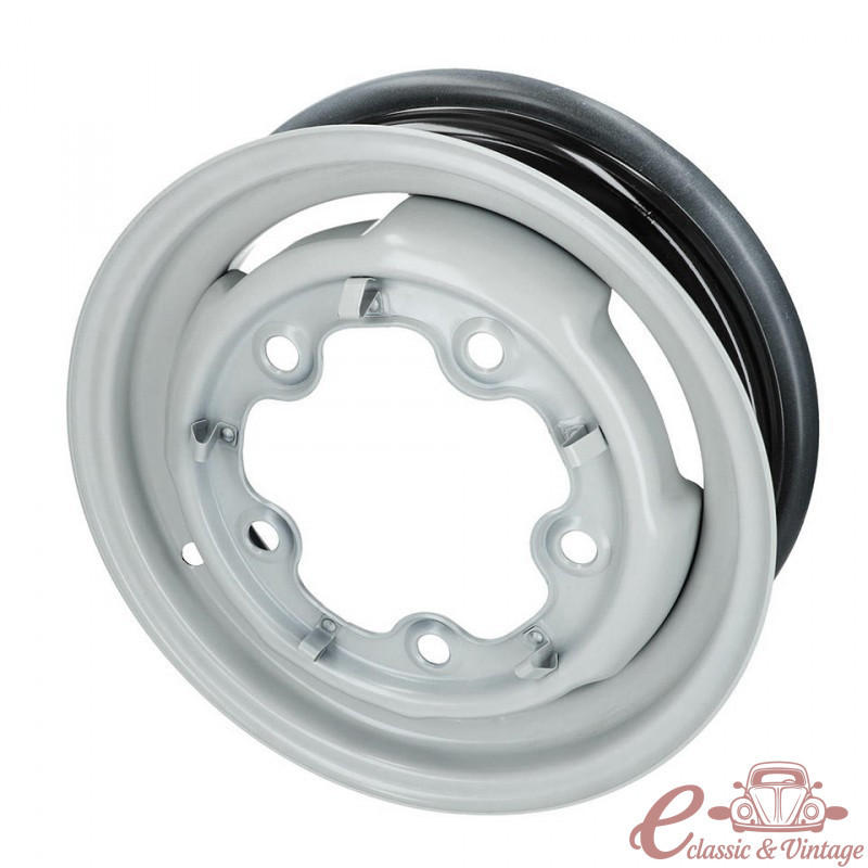 Roda d'acer estil original, beix plata, patró 5x205, mida 4,5x15", 3/1955-7/1963