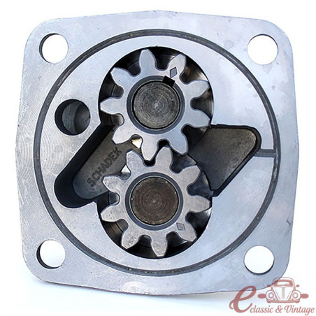 Bomba de óleo CBPERF 8mm 8/71- (4 rebites, 26mm) com tampa em alumínio "CLAUDES BUGGIES"