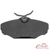 Set of 4 brake pads for kit ref 71440, 71445 and 71446