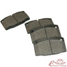 Conjunto de 4 pastilhas de freio para kits CSP