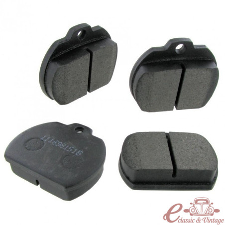 Conjunto de 4 pastilhas de freio 8 / 72-