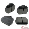 Set of 4 brake pads 8/72-