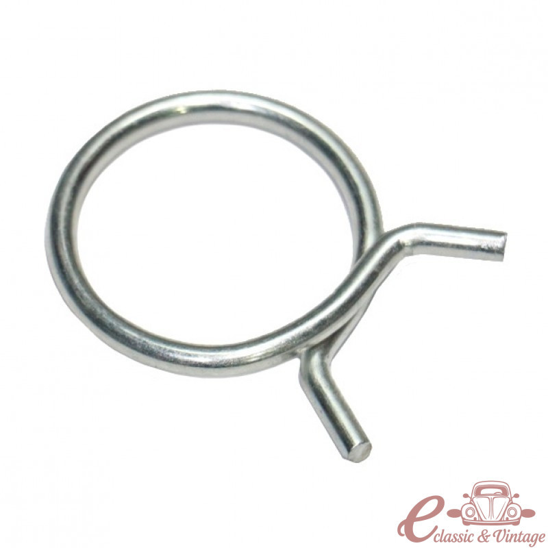 Clip per fixar la canonada de preescalfament al filtre d'aire