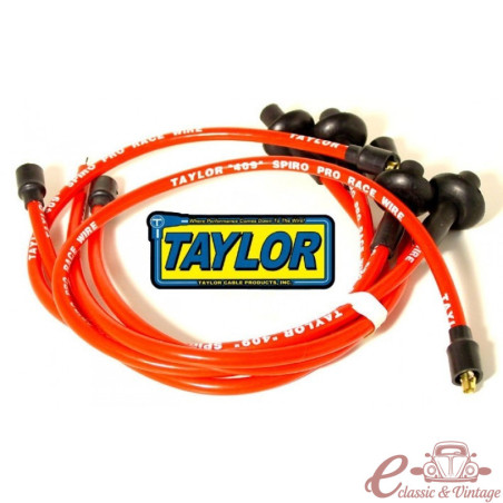 Cabos de vela TAYLOR “409” PRO RACE 10,4 mm vermelhos