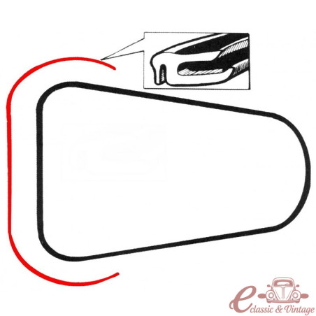 joint de capot arrière  56-74