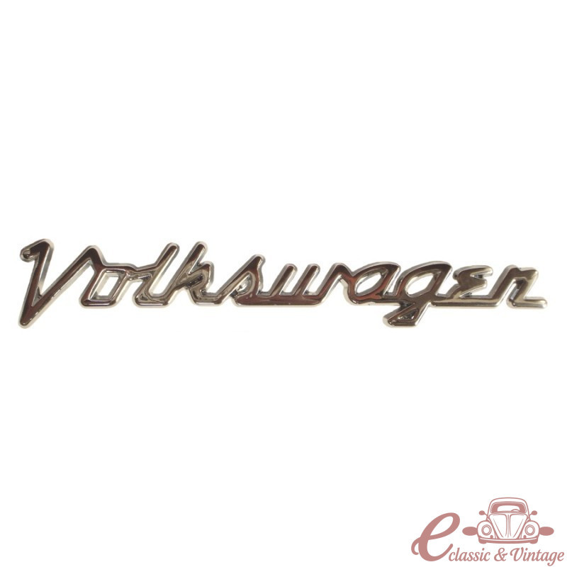 Emblema "Volkswagen" capô dianteiro