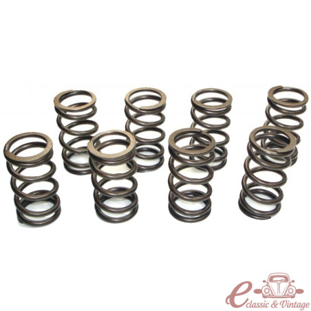 Set of 8 reinforced simple valve springs
