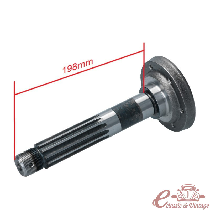 Arbre de roue arrière pour T2 8/67-7/70