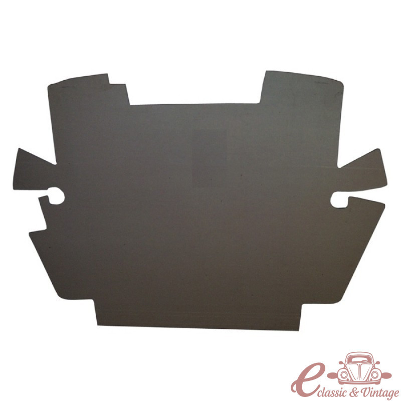 carton de coffre avant  8/67- pour véhicule avec boite de ventilation (sauf 1302/1303)